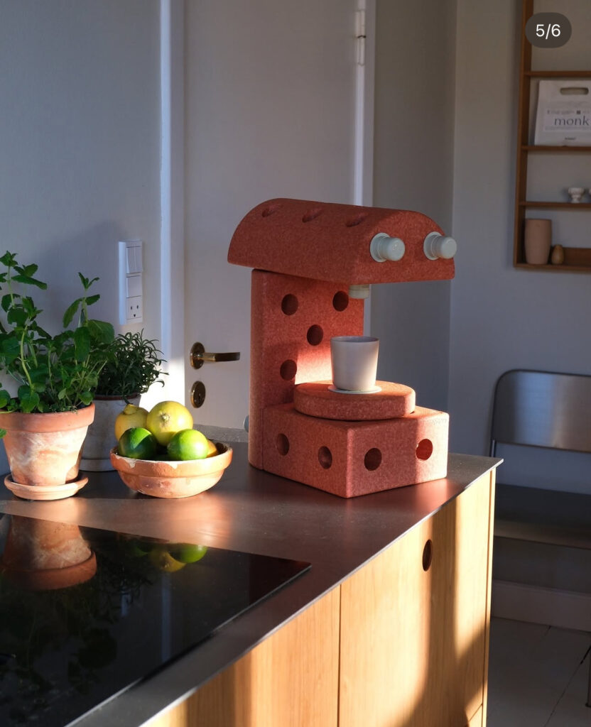 Kaffemaskine lavet i Modu